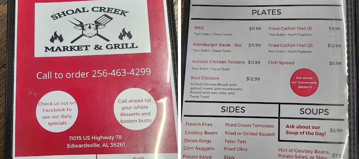 Shoal Creek Market and Grill